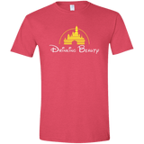 T-Shirts Heather Red / S Drinking Beauty Men's Semi-Fitted Softstyle