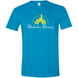 T-Shirts Sapphire / S Drinking Beauty Men's Semi-Fitted Softstyle