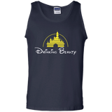 T-Shirts Navy / S Drinking Beauty Men's Tank Top