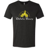 T-Shirts Vintage Black / S Drinking Beauty Men's Triblend T-Shirt