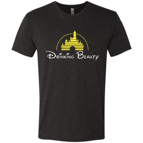 T-Shirts Vintage Black / S Drinking Beauty Men's Triblend T-Shirt