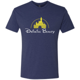 T-Shirts Vintage Navy / S Drinking Beauty Men's Triblend T-Shirt