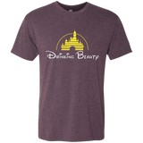 T-Shirts Vintage Purple / S Drinking Beauty Men's Triblend T-Shirt