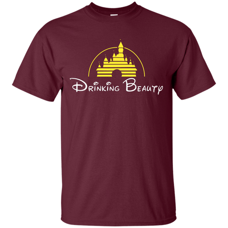 T-Shirts Maroon / S Drinking Beauty T-Shirt