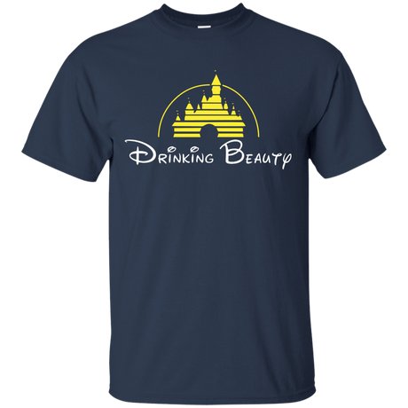 T-Shirts Navy / S Drinking Beauty T-Shirt