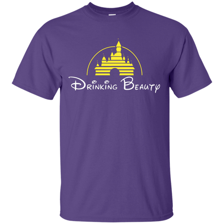 T-Shirts Purple / S Drinking Beauty T-Shirt