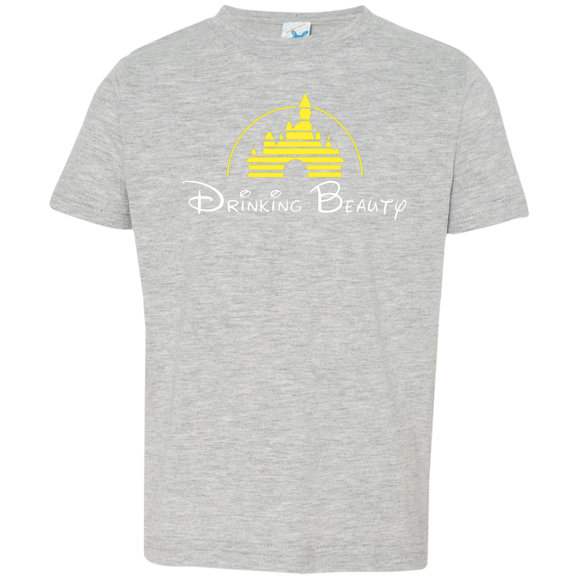 T-Shirts Heather Grey / 2T Drinking Beauty Toddler Premium T-Shirt