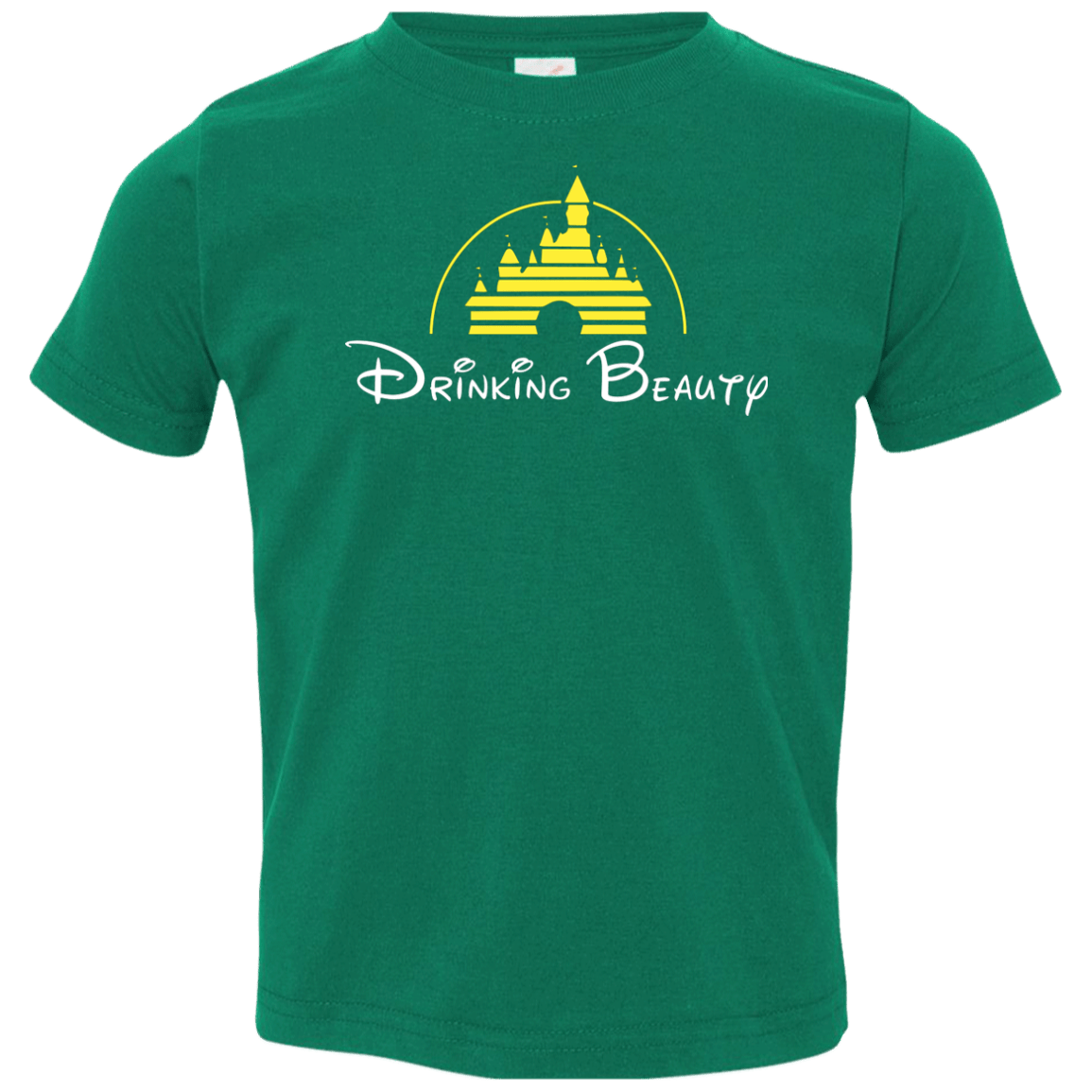 T-Shirts Kelly / 2T Drinking Beauty Toddler Premium T-Shirt