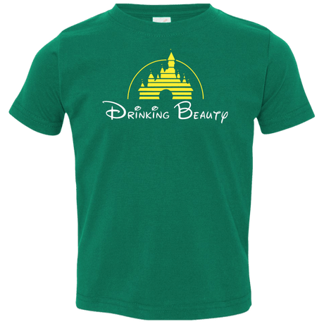 T-Shirts Kelly / 2T Drinking Beauty Toddler Premium T-Shirt