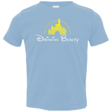 T-Shirts Light Blue / 2T Drinking Beauty Toddler Premium T-Shirt