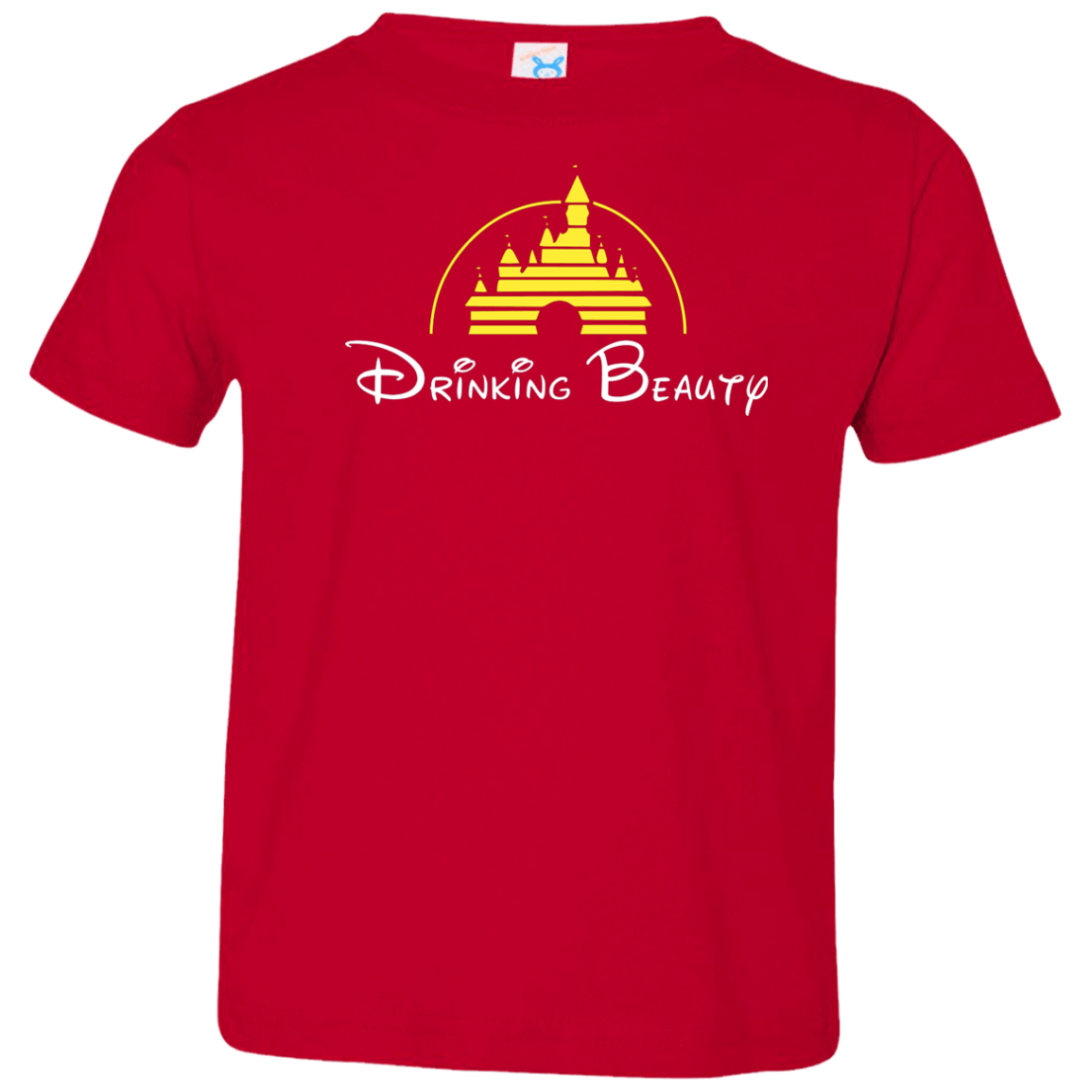 T-Shirts Red / 2T Drinking Beauty Toddler Premium T-Shirt