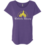 T-Shirts Purple Rush / X-Small Drinking Beauty Triblend Dolman Sleeve