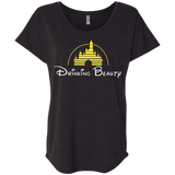 T-Shirts Vintage Black / X-Small Drinking Beauty Triblend Dolman Sleeve