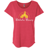 T-Shirts Vintage Red / X-Small Drinking Beauty Triblend Dolman Sleeve