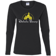 T-Shirts Black / S Drinking Beauty Women's Long Sleeve T-Shirt