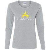 T-Shirts Sport Grey / S Drinking Beauty Women's Long Sleeve T-Shirt