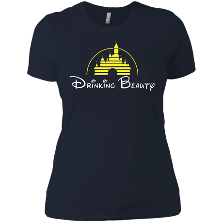T-Shirts Midnight Navy / X-Small Drinking Beauty Women's Premium T-Shirt