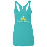 T-Shirts Tahiti Blue / X-Small Drinking Beauty Women's Triblend Racerback Tank