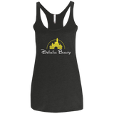 T-Shirts Vintage Black / X-Small Drinking Beauty Women's Triblend Racerback Tank