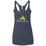 T-Shirts Vintage Navy / X-Small Drinking Beauty Women's Triblend Racerback Tank