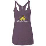 T-Shirts Vintage Purple / X-Small Drinking Beauty Women's Triblend Racerback Tank