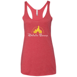 T-Shirts Vintage Red / X-Small Drinking Beauty Women's Triblend Racerback Tank
