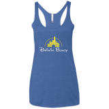 T-Shirts Vintage Royal / X-Small Drinking Beauty Women's Triblend Racerback Tank