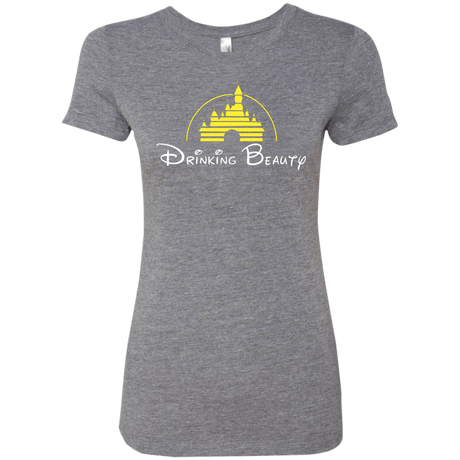 T-Shirts Premium Heather / S Drinking Beauty Women's Triblend T-Shirt