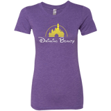 T-Shirts Purple Rush / S Drinking Beauty Women's Triblend T-Shirt