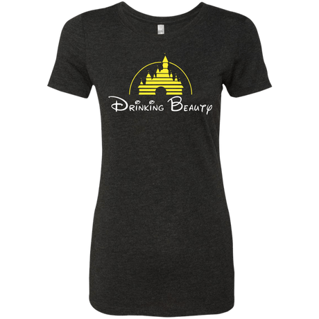 T-Shirts Vintage Black / S Drinking Beauty Women's Triblend T-Shirt