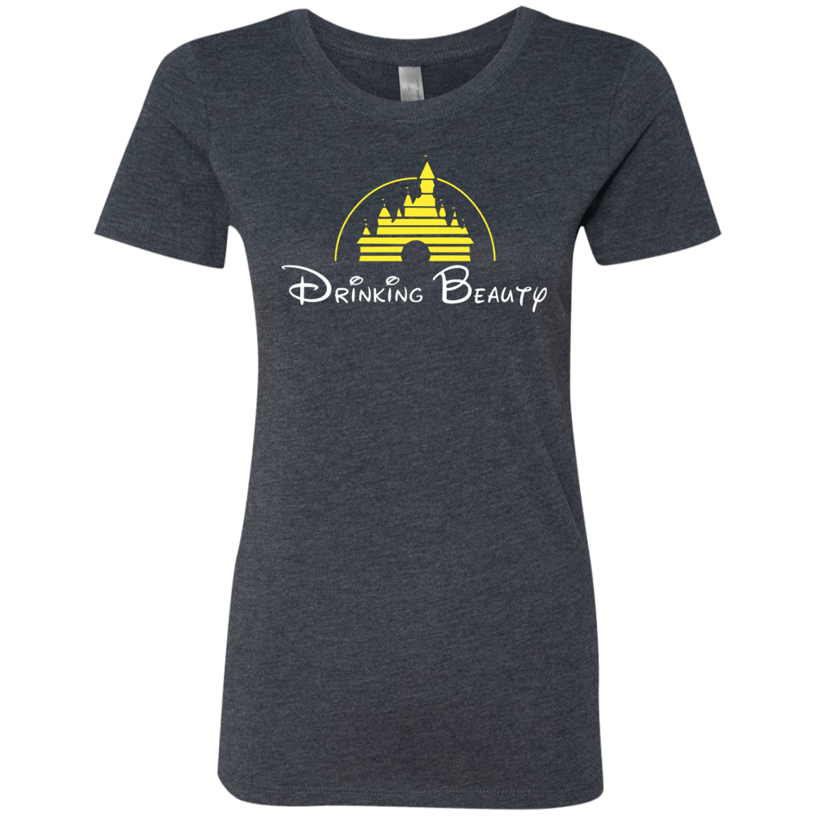 T-Shirts Vintage Navy / S Drinking Beauty Women's Triblend T-Shirt