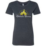 T-Shirts Vintage Navy / S Drinking Beauty Women's Triblend T-Shirt