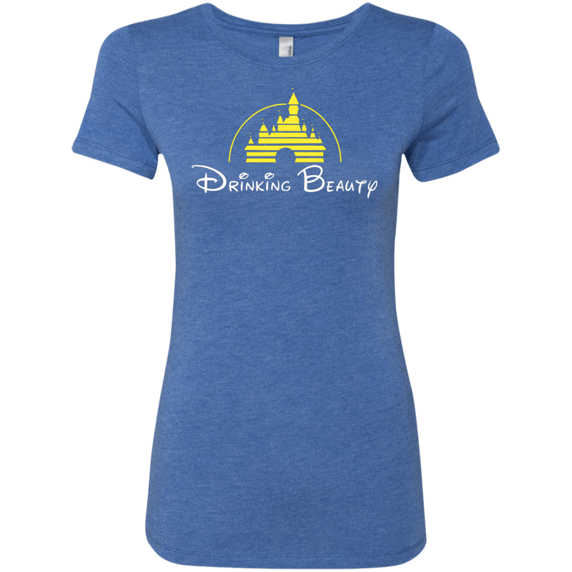 T-Shirts Vintage Royal / S Drinking Beauty Women's Triblend T-Shirt
