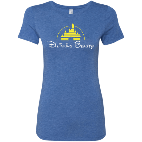 T-Shirts Vintage Royal / S Drinking Beauty Women's Triblend T-Shirt