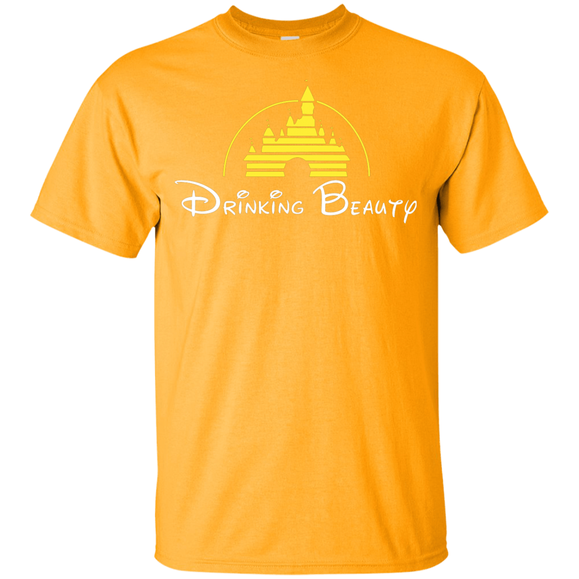 T-Shirts Gold / YXS Drinking Beauty Youth T-Shirt