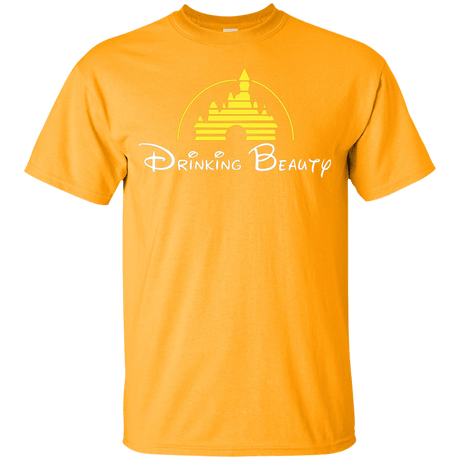 T-Shirts Gold / YXS Drinking Beauty Youth T-Shirt