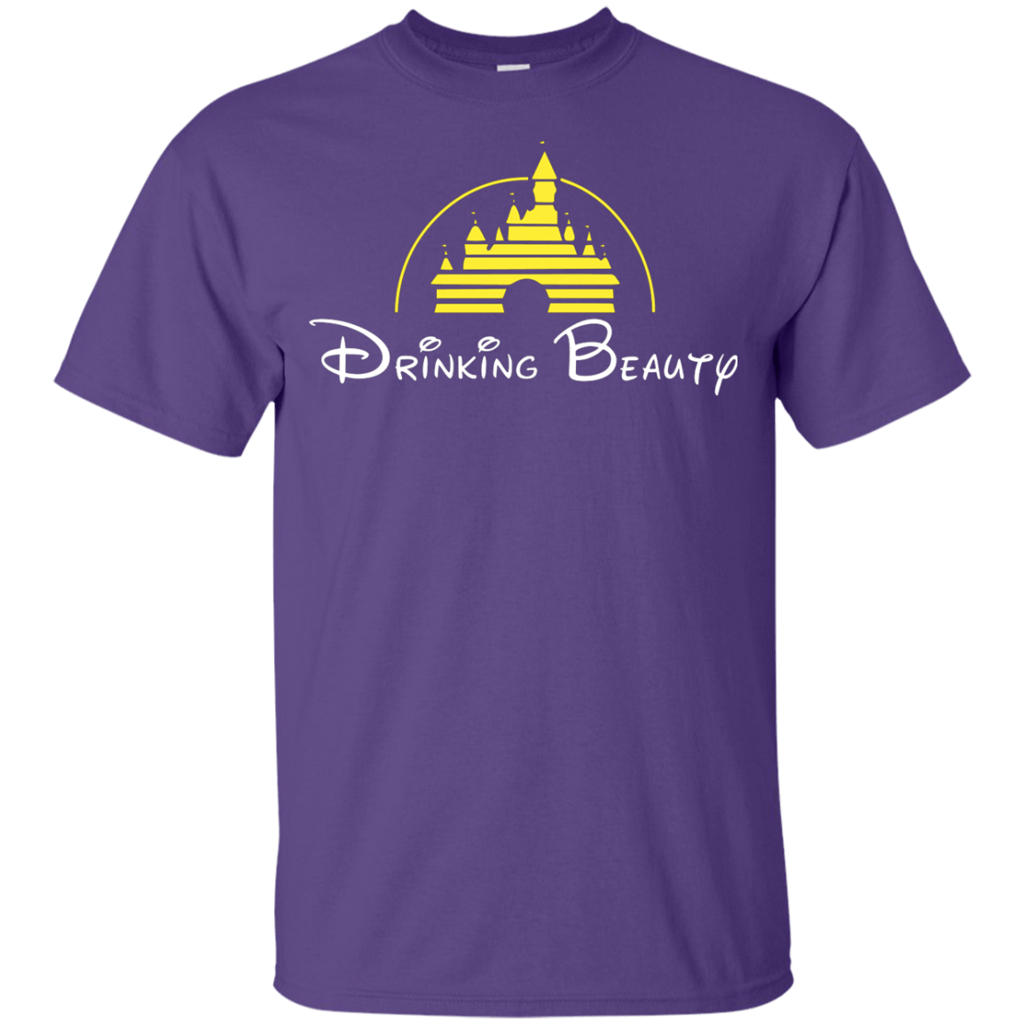 T-Shirts Purple / YXS Drinking Beauty Youth T-Shirt