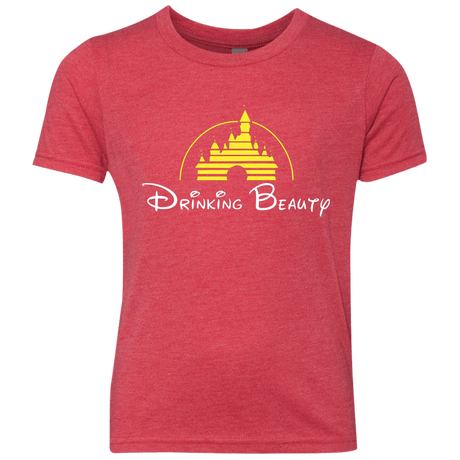 T-Shirts Vintage Red / YXS Drinking Beauty Youth Triblend T-Shirt