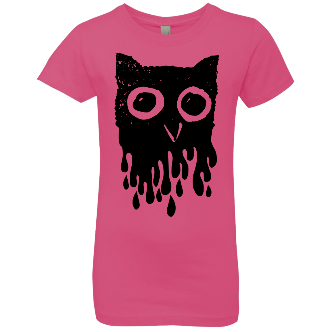 T-Shirts Hot Pink / YXS Dripping Owl Girls Premium T-Shirt