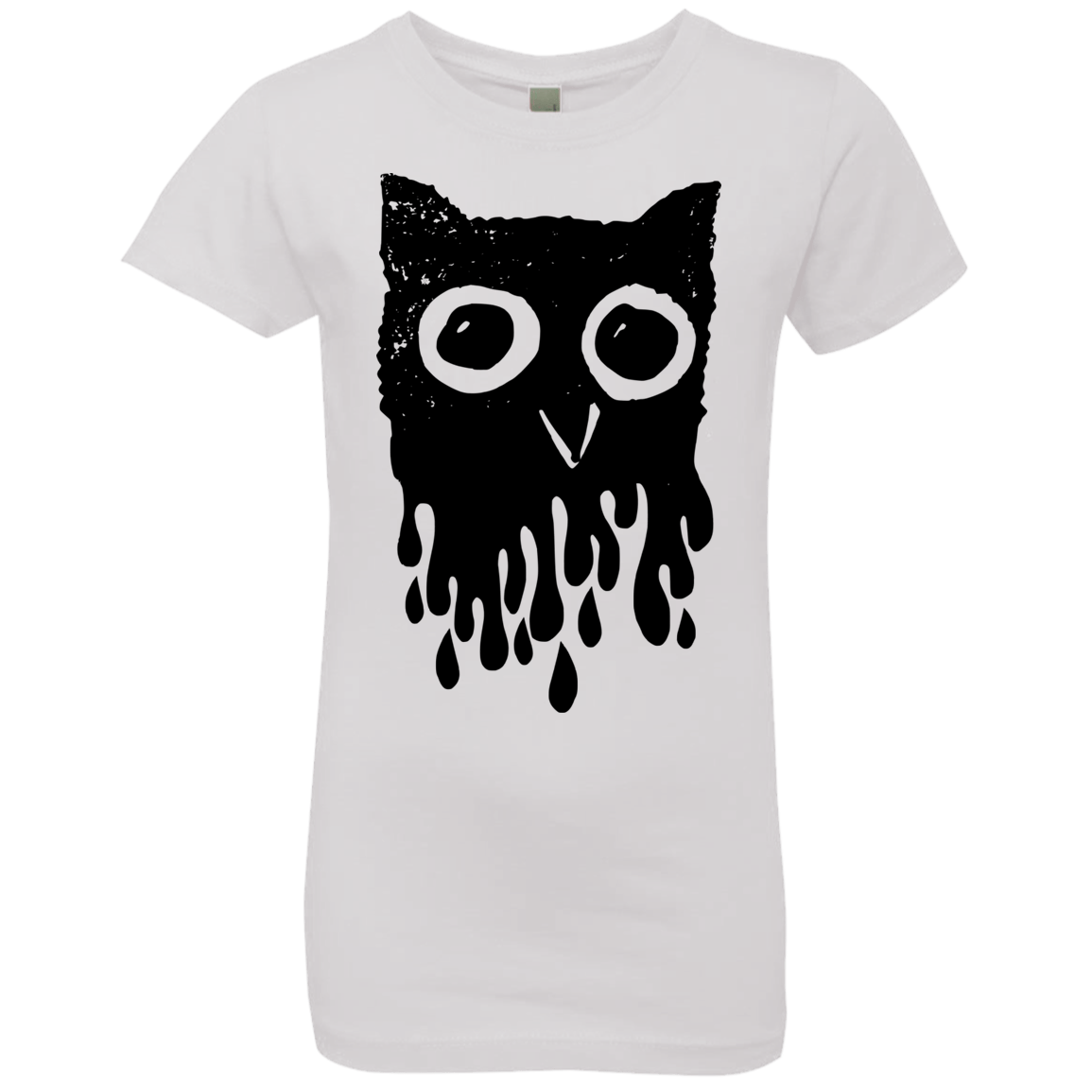 T-Shirts White / YXS Dripping Owl Girls Premium T-Shirt