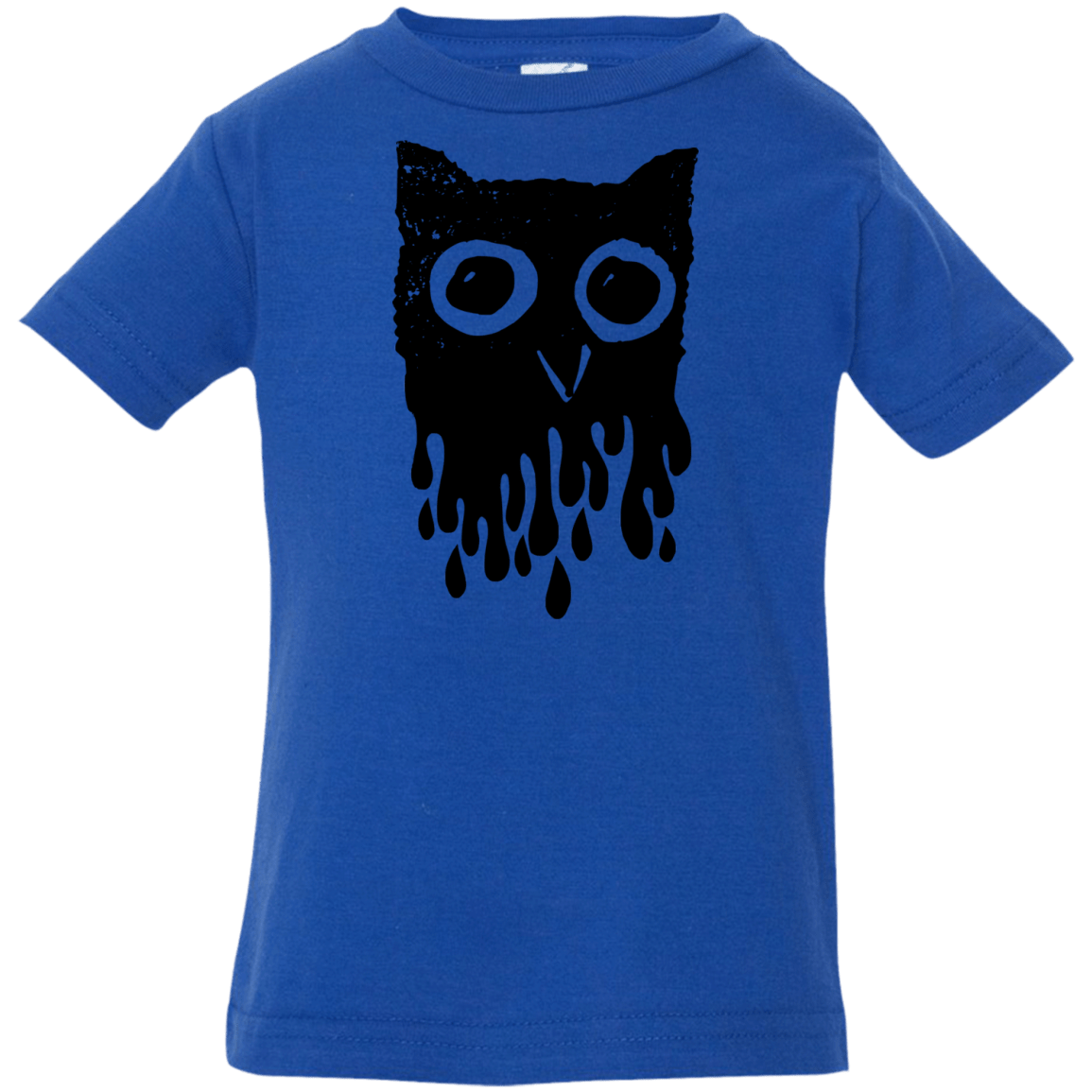 T-Shirts Royal / 6 Months Dripping Owl Infant Premium T-Shirt