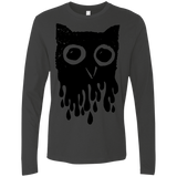 T-Shirts Heavy Metal / S Dripping Owl Men's Premium Long Sleeve