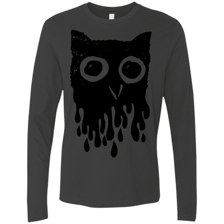 T-Shirts Heavy Metal / S Dripping Owl Men's Premium Long Sleeve