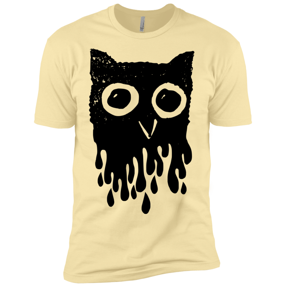 T-Shirts Banana Cream / X-Small Dripping Owl Men's Premium T-Shirt