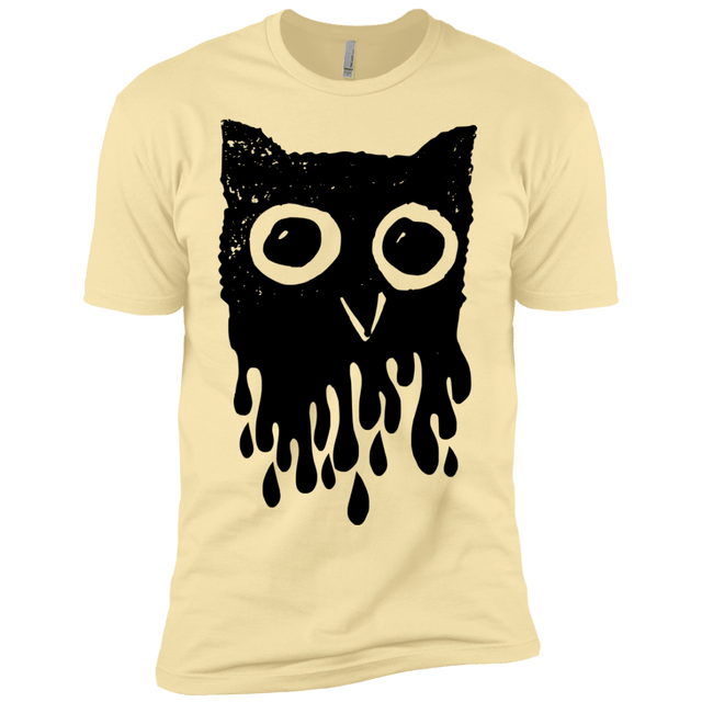 T-Shirts Banana Cream / X-Small Dripping Owl Men's Premium T-Shirt