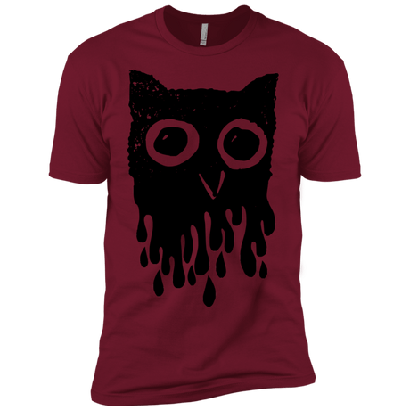 T-Shirts Cardinal / X-Small Dripping Owl Men's Premium T-Shirt
