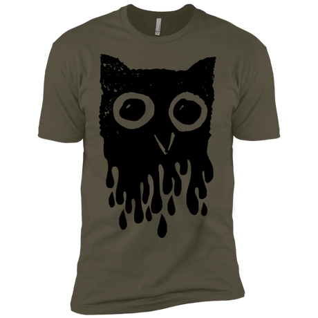 T-Shirts Military Green / X-Small Dripping Owl Men's Premium T-Shirt