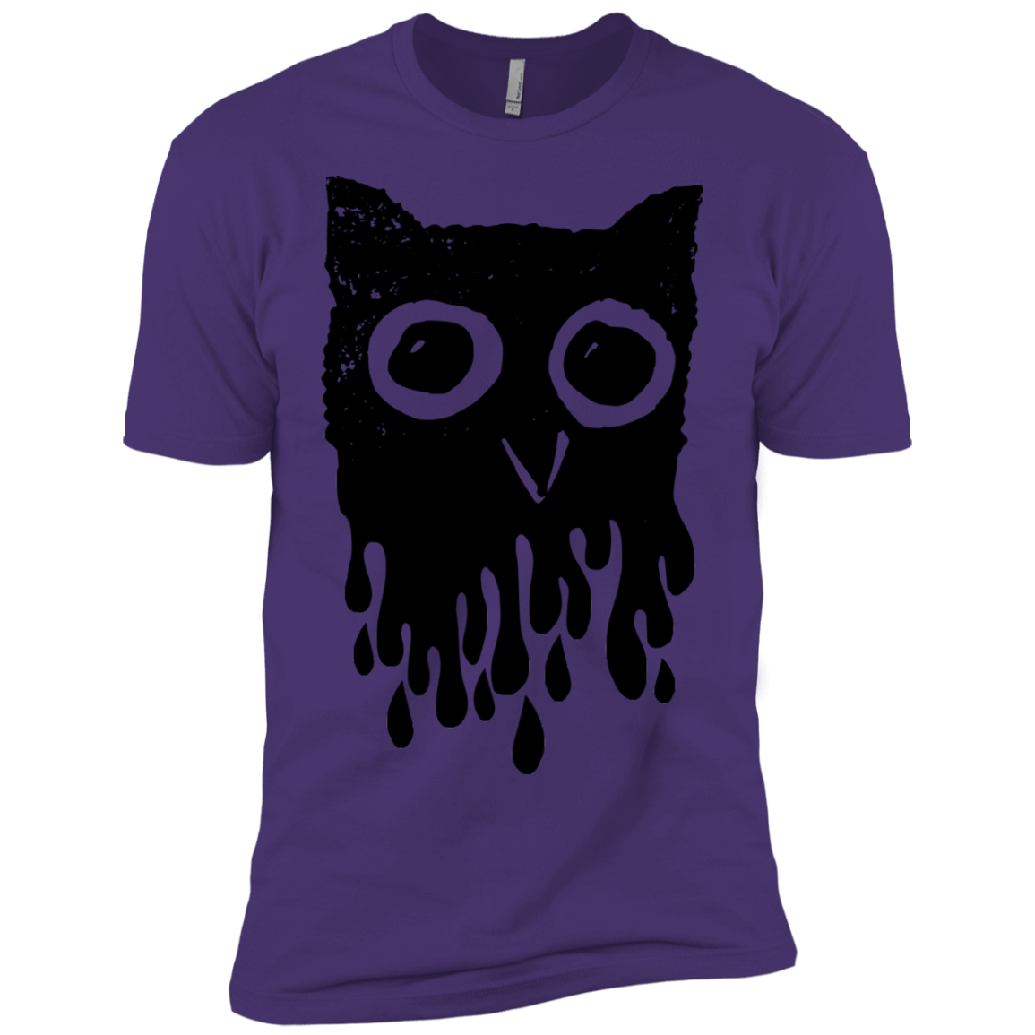 T-Shirts Purple Rush/ / X-Small Dripping Owl Men's Premium T-Shirt