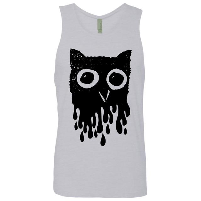 T-Shirts Heather Grey / S Dripping Owl Men's Premium Tank Top