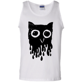 T-Shirts White / S Dripping Owl Men's Tank Top
